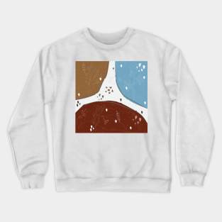 Abstract Crewneck Sweatshirt